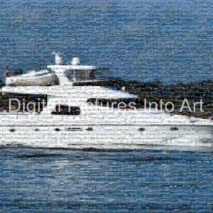 yacht digital art