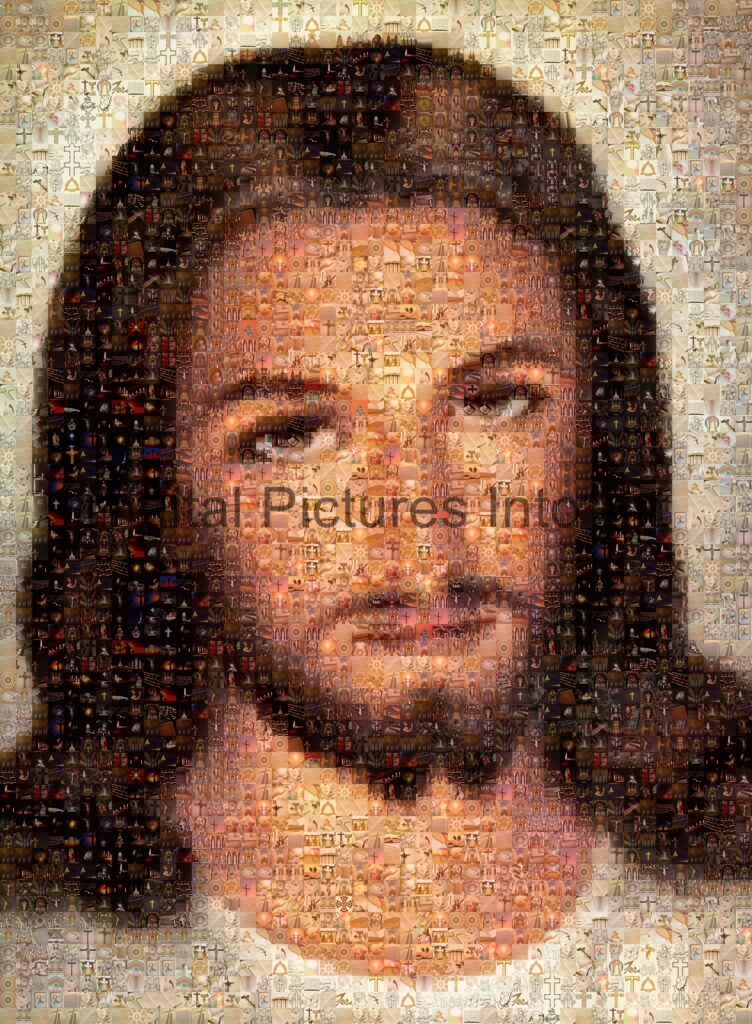 Jesus portrait digital art