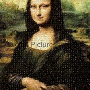 Mona Lisa digital art