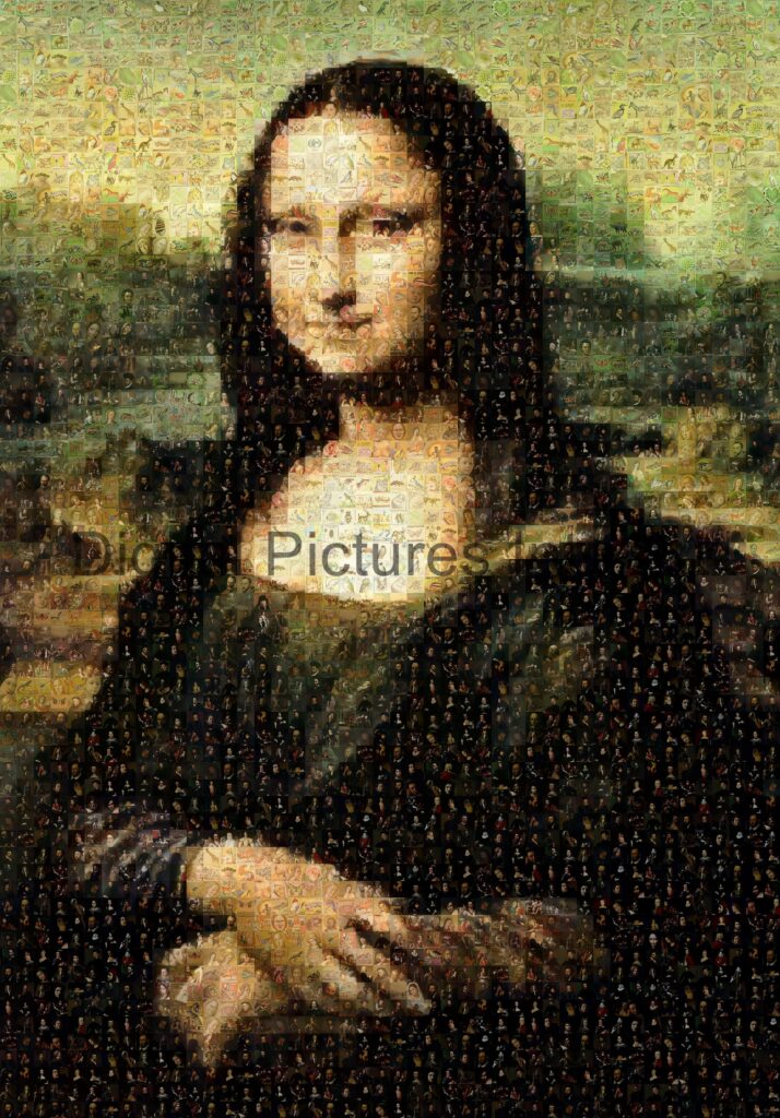 Mona Lisa digital art