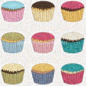 assorted cupcakes digital art