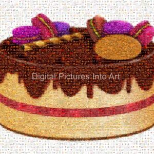 cake digital art