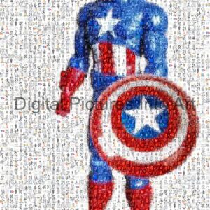 Captain America digital art