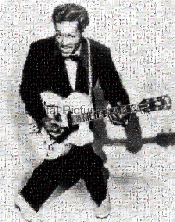 Chuck Berry digital art