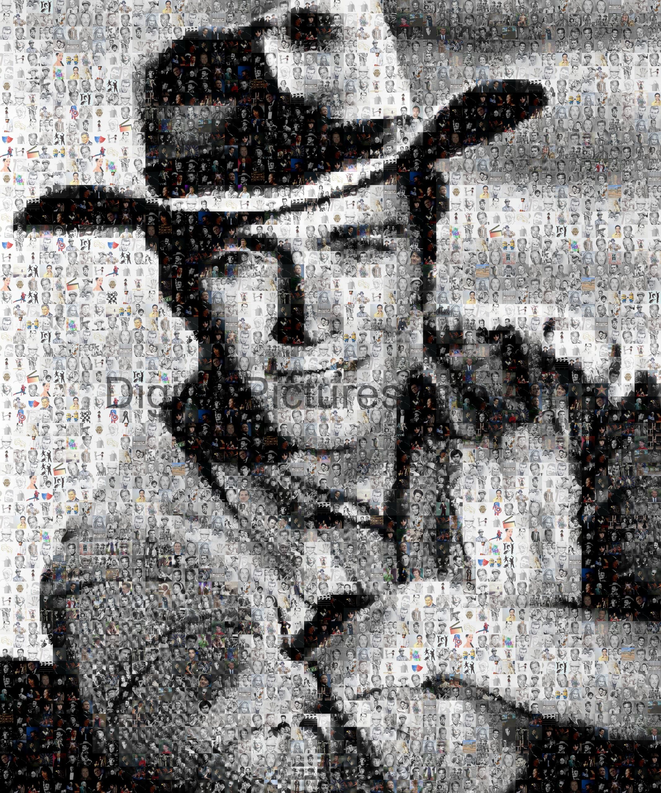 Clint Eastwood digital art