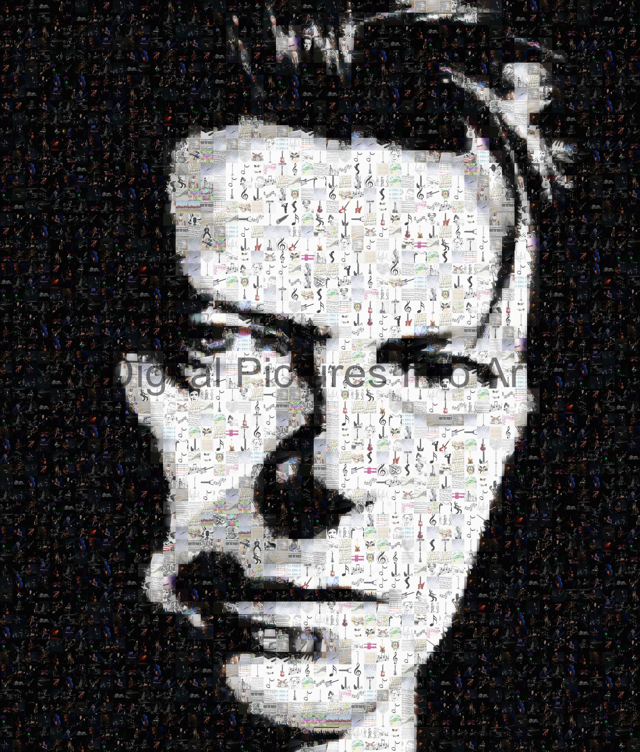 David Bowie digital art