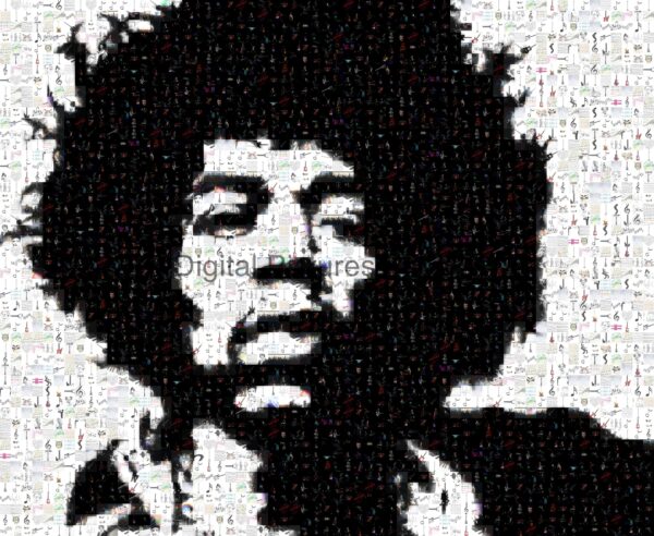 Jimmy Hendrix digital art