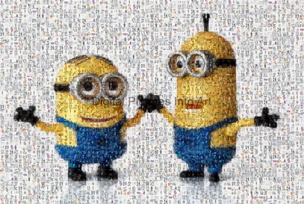 Minions digital art