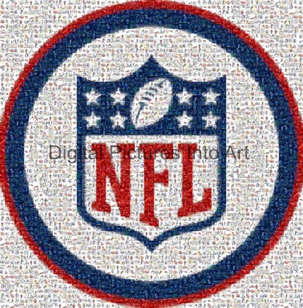 NFL logo digital art