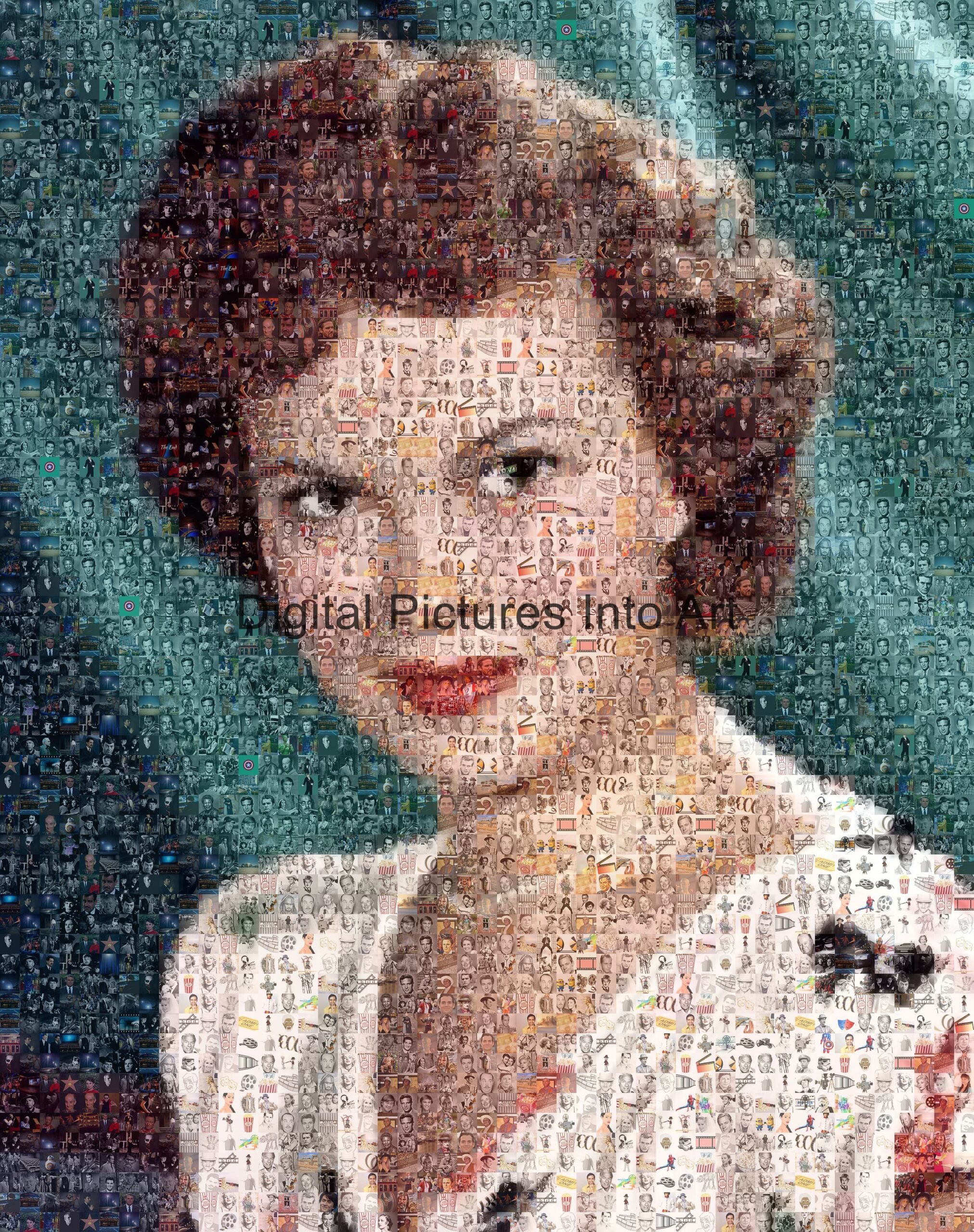 Shirley Temple digital art