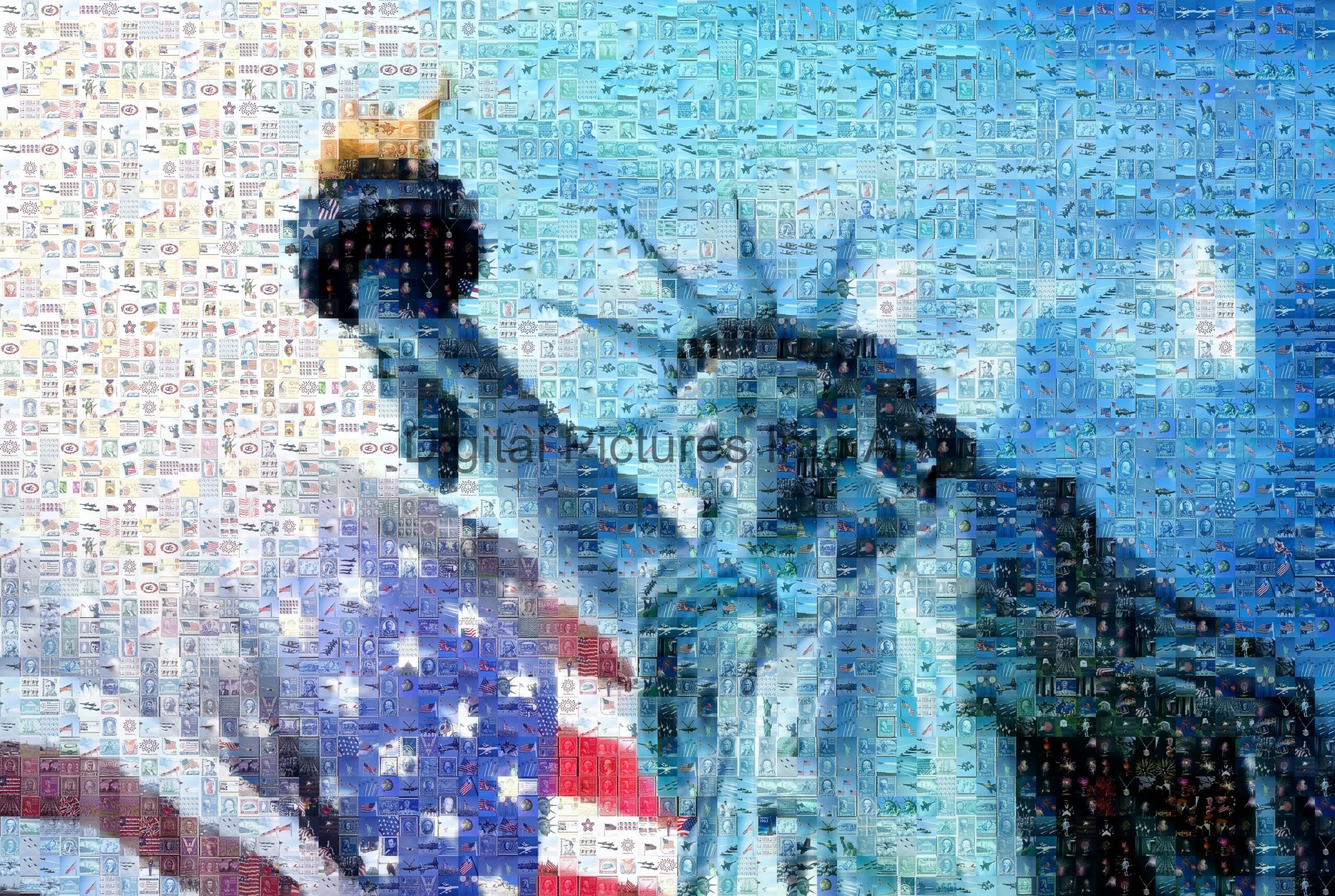 statue of liberty digital art